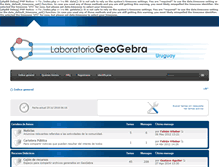 Tablet Screenshot of laboratoriogeogebra.depdematematica.org